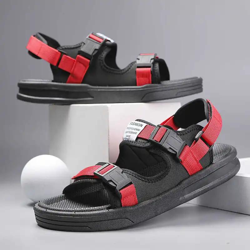 Fashion Ventilation Sumer Mule Sandal Blue Sneakers Man Shoes Hawaiian Slipper Sports Tenus Deadlift Order Luxe Krasovka Temis