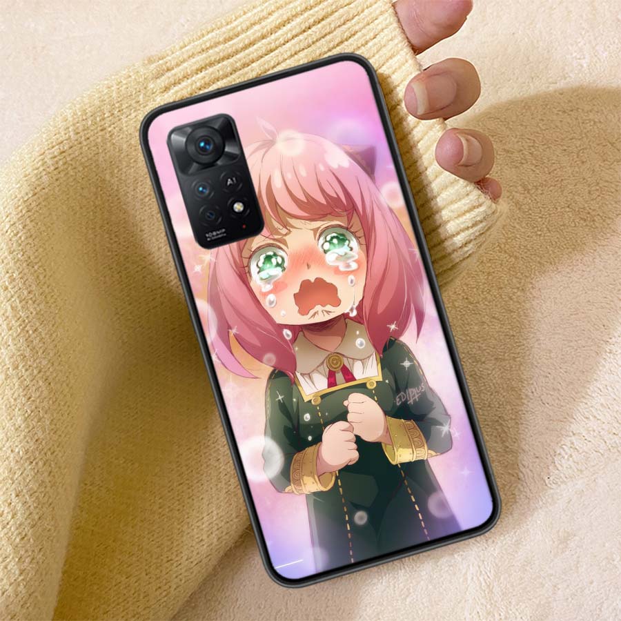 

Anya Forger Mind Reading Phone Case For Redmi Note 13 14 15 Pro Plus 12 13C 12C 15C 9 10 10C 9T 9C 9A TPU Soft Cover Clear Cell Redmi Note 13 5G