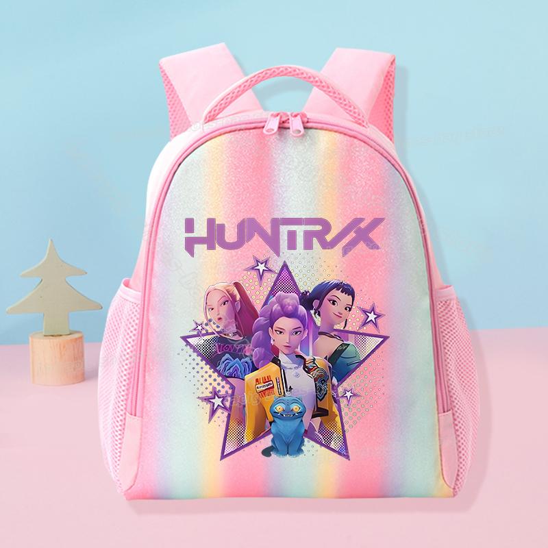 KPop Loveci na démony Škola Duhový Batoh Rumi Mira Zoey Dívka Studentský Batoh Anime Film Ženy Cestovní Batoh Narozeninový Dárek