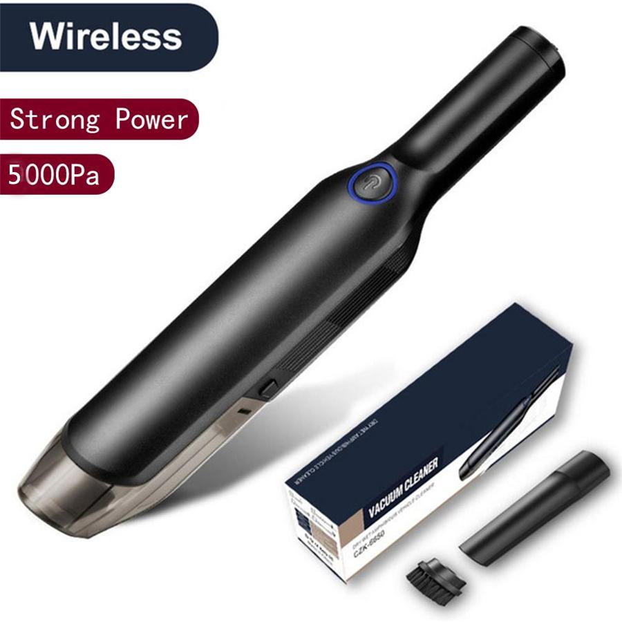 Handheld Vacuum Cleaner USB Rechargeable Portable Cordless Car Vacuum Cleaner