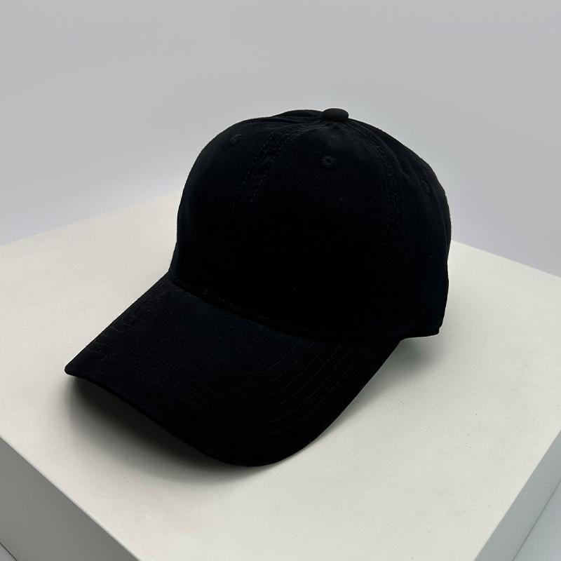 New Unisex Korean Solid Simple Baseball Hats Breathable Casual Sunshade Outdoor Peaked Caps Versatile Retro Fashion High-Quality