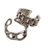 Unique Open Designs Irregular Line Ring Adjustable Copper for Comfortable Finger Wear Women Jewelry Fashion Accessory