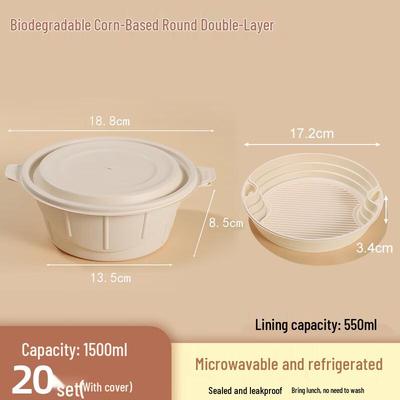 Hanyou Biodegradable Disposable Food Containers