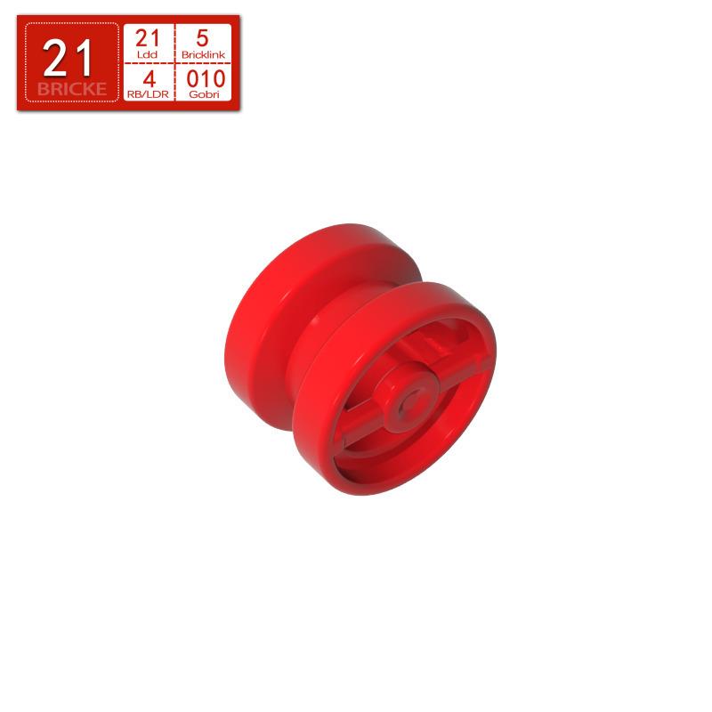 

BRICKE 8x6мм Ступица колеса, Совместима с LEGO 4624 и 34337, Набор россыпных деталей для образовательного DIY-конструктора. Piece