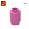 Non-Toxic 357Pcs/Lot 3062 1X1 Cylindrical Block Moc Color Parts Compatible With Circular Column Brick Children Toy Assembly Gift Box