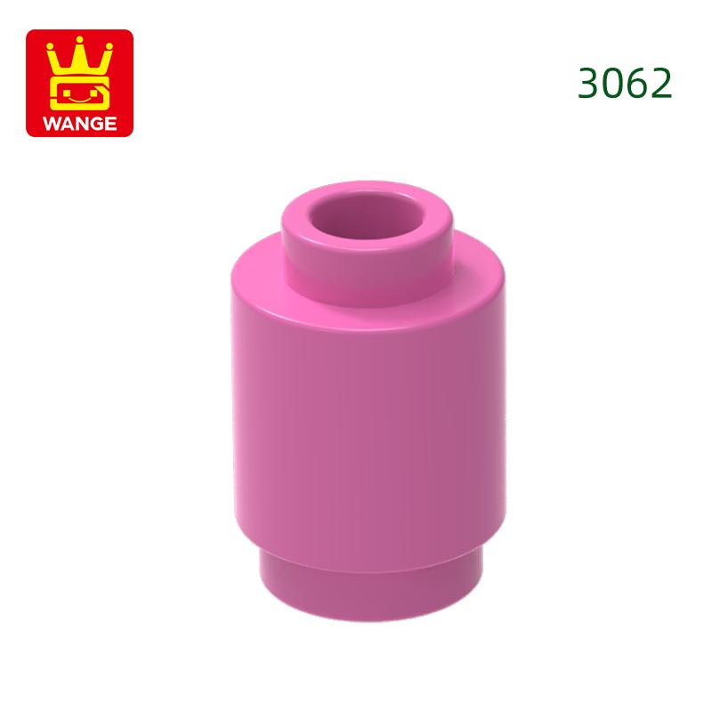 Non-Toxic 357Pcs/Lot 3062 1X1 Cylindrical Block Moc Color Parts Compatible With Circular Column Brick Children Toy Assembly Gift Box