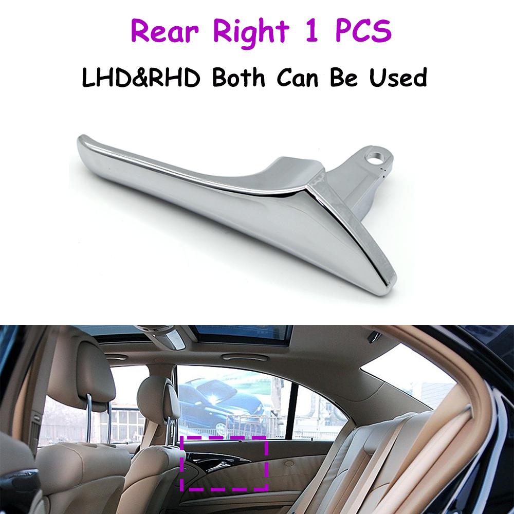 W211 W219 1PCS/2PCS Car Front Rear Left Right Chrome Door Pull Handle For Mercedes Benz E CLS Class E320 2117660124 2117660224