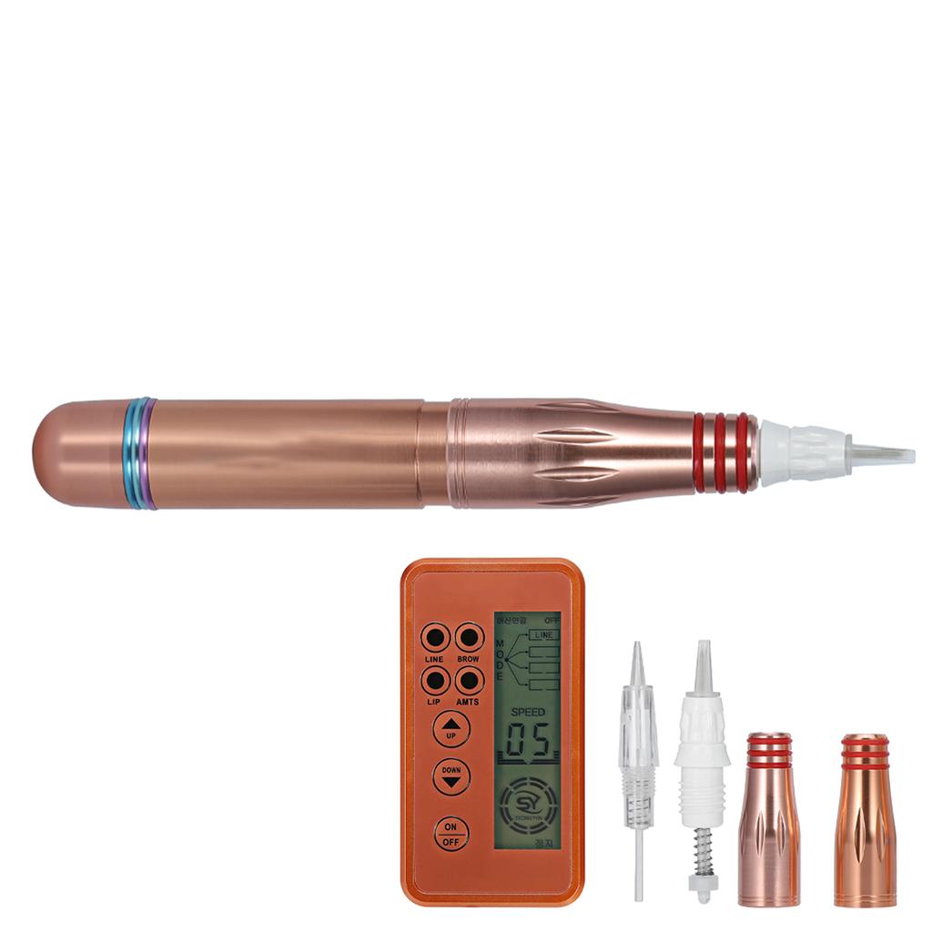 Eyebrow Lip Eyeliner Permanent Makeup Tattoo Machine Power Supply Set