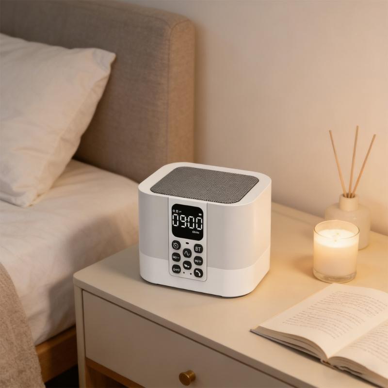 Small Wireless Speaker For Rest Featuring White Noise Technology To Reduce Disturbances And improve Sleep Quality