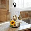 2D Flat Acrylic Roll Paper Towel Holder Sunflower Floral Paper Towel Stand Tissue Holder Parties