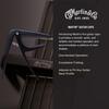 Martin Guitar Capo Operation Martin guitar capo operation stable fretting and clear tone compatible with a wide range of neck profiles – One-Handed