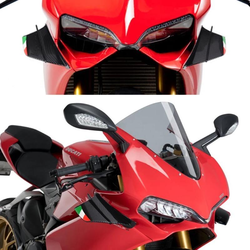 For Yamaha YZF R1 R6 R25 R7 R3 for Bmw S1000RR S1000R S 1000 RR/R 1000R 1000RR Motorsykkel Spoiler Wing Aerodynamisk Winglet