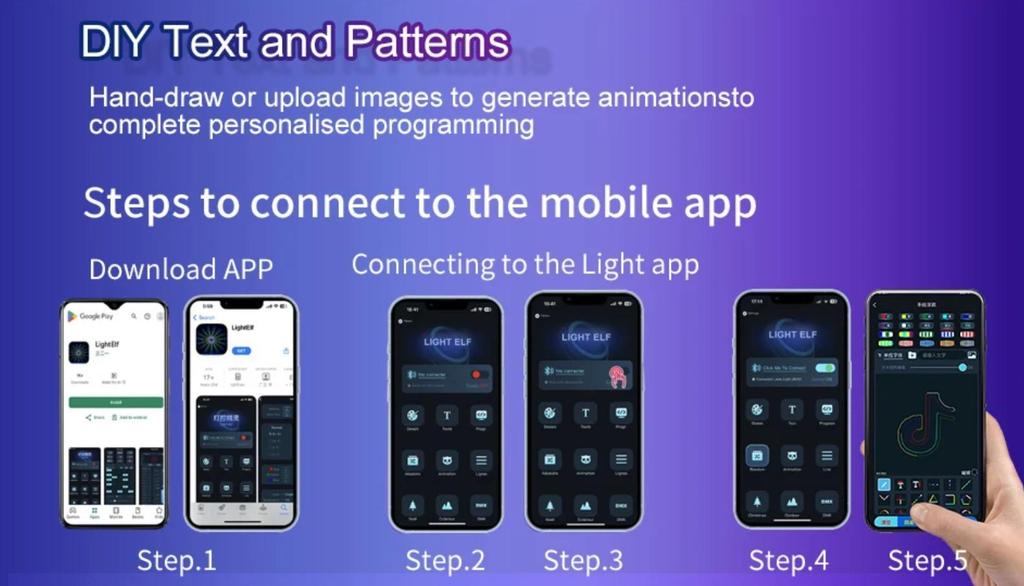 RGB Animation 1W 2W 3W 4W 5W Beam Scanner Stage Laser Light Bluetooth Control Projector DJ Disco Bar Club Party Dance Wedding