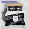 Ensemble de literie 3 pièces imprimé Fulham Football, Ensemble de housse de couette confortable et respectueux de la peau pour chambre à coucher