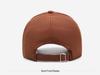 Korean Style Letter Embroidery Baseball Cap - Autumn/Winter Versatile Large Head Fit