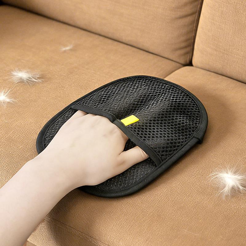 Pet Hair Removal Gloves, Cat Hair Cleaner, Bidirectional Brush Hair Remover, Household Static Hair Brush Gloves