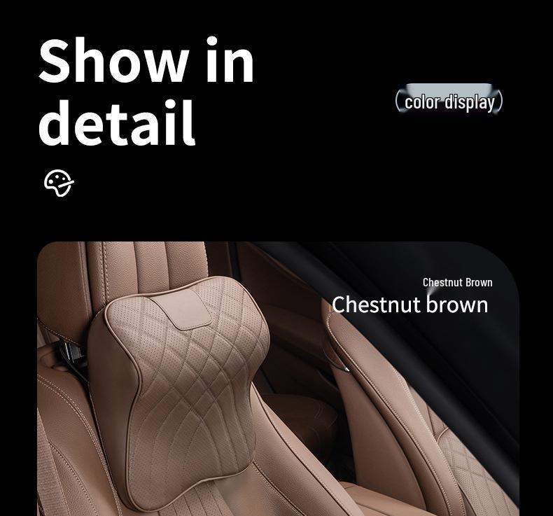 Geely Galaxy E8 Car Headrest and Neck Pillow with L6 Backrest Lumbar Support