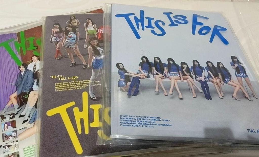 [USED] TWICE ~ Opened, Unplayed, 3 Types THIS IS FOR