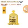 Autoclavable Red/Yellow Biohazard and Medical Waste Disposal Bags
