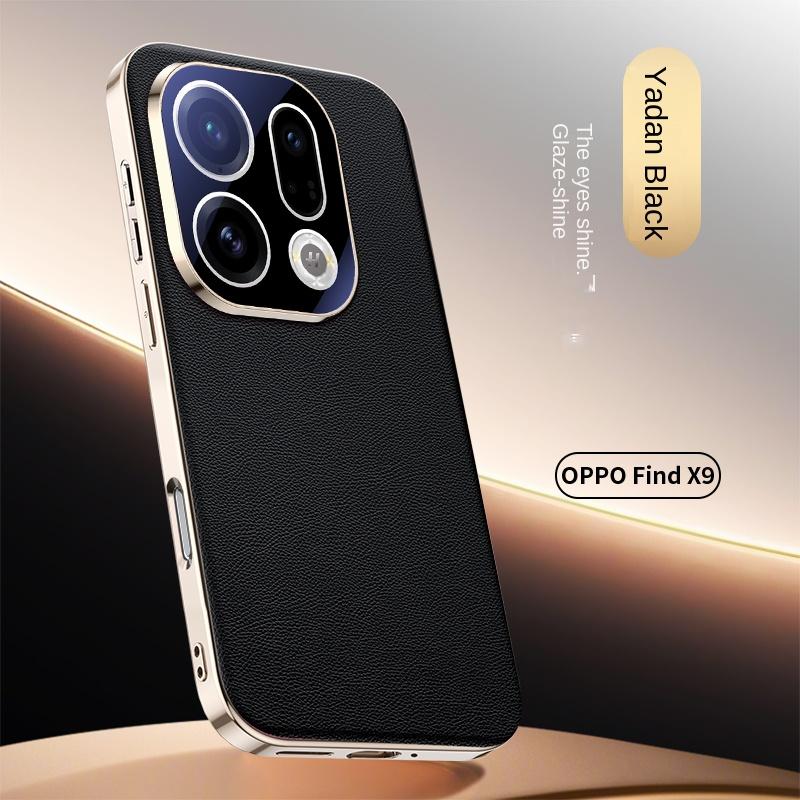 

Для OPPO Find X9 X9 Pro, преміальна шкіра з повним захистом камери, протиударний та захищений від падінь чохол для телефону For Find X9 Pro