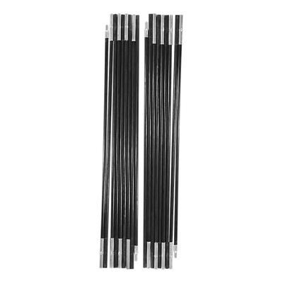 4,9M Fiberglas Campingzeltstangen Outdoor Stützstangen Markisen Gestänge Kit