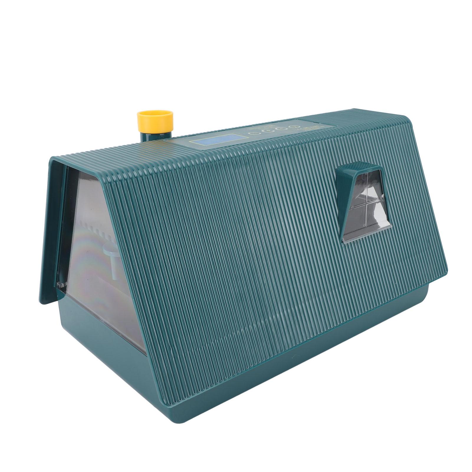 

Egg Incubator for 10 Chicken Eggs Automatic Egg Hatching Machine with Light Temperature Humidity Display