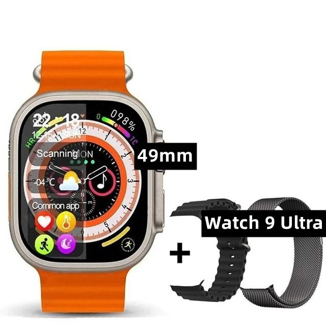 Gps Smartwatch 49mm Ultra 9 Połączenie Bluetooth Nfc Kompas Śledzenie Trasy Ip68 Smartwatch Microwear U9 Ultra Smart Watch Dla Mężczyzn Kobiet