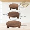 Decorative Base Wood Plant Stand Stepped Flower Pot Holder New Wood Pedestal Riser  Balcony