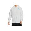Nike Logo Print Hoodie Men Tops White DV9907-121