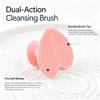 Dual-Action Silicone Facial Scrubber, 2-in-1 Deep Cleansing & Skin Massager, Ergonomic Non-Slip Finger Grip for Face Washing