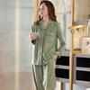 Pajamas Women'S Autumn And Winter Coral Fleece Warm Not Thickened Winter Flannel Autumn And Winter Thin Fleece Island Fleece Loungewear