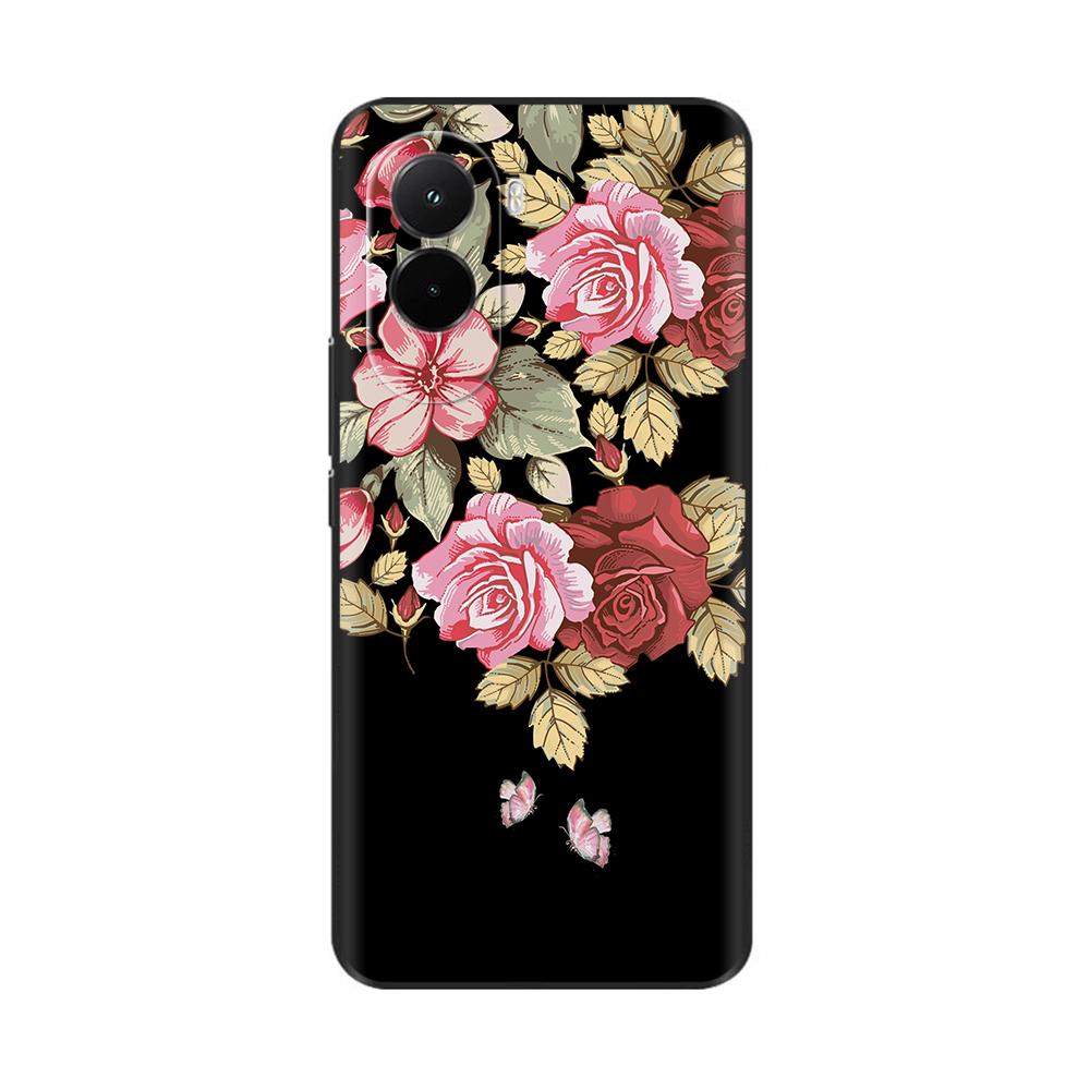 Soft Case For Xiaomi Poco M7 4G Luxury Print Back Cover For PocoM7 M7 Silicone Bumper Protective Shockproof Capa Pocom7 4G Coque