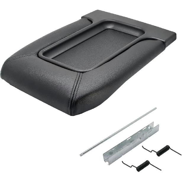 Car Center Console Armrest Cover Box For Silverado Avalanche Suburban Sierra Yukon 1999 2000 2001 2002 2003 2004 2005 2006 2007 чёрный