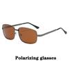 New Polarized Sunglasses Mens/Women Driving Mirror Sun Glasses Metal Frame Goggles UV400 Anti-Glare Sunglasses