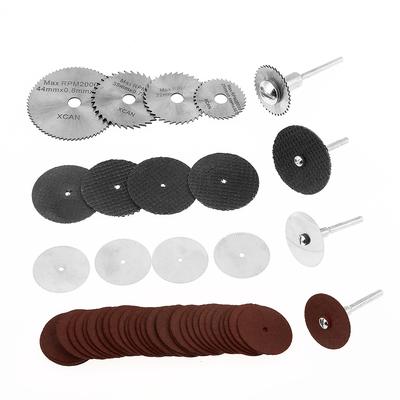 55pcsset HSS Cutting Dsic Rotary Tools Grinding Accessories Abrasive Tool Kit