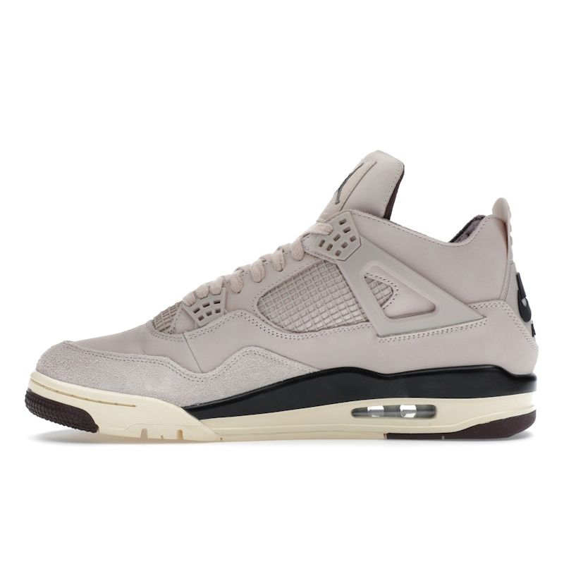 A Ma Maniére x Air Jordan 4 Retro While You Were Sleeping Women Sneakers Pink Fossil-Stone Metallic-Pewter FZ4810-200