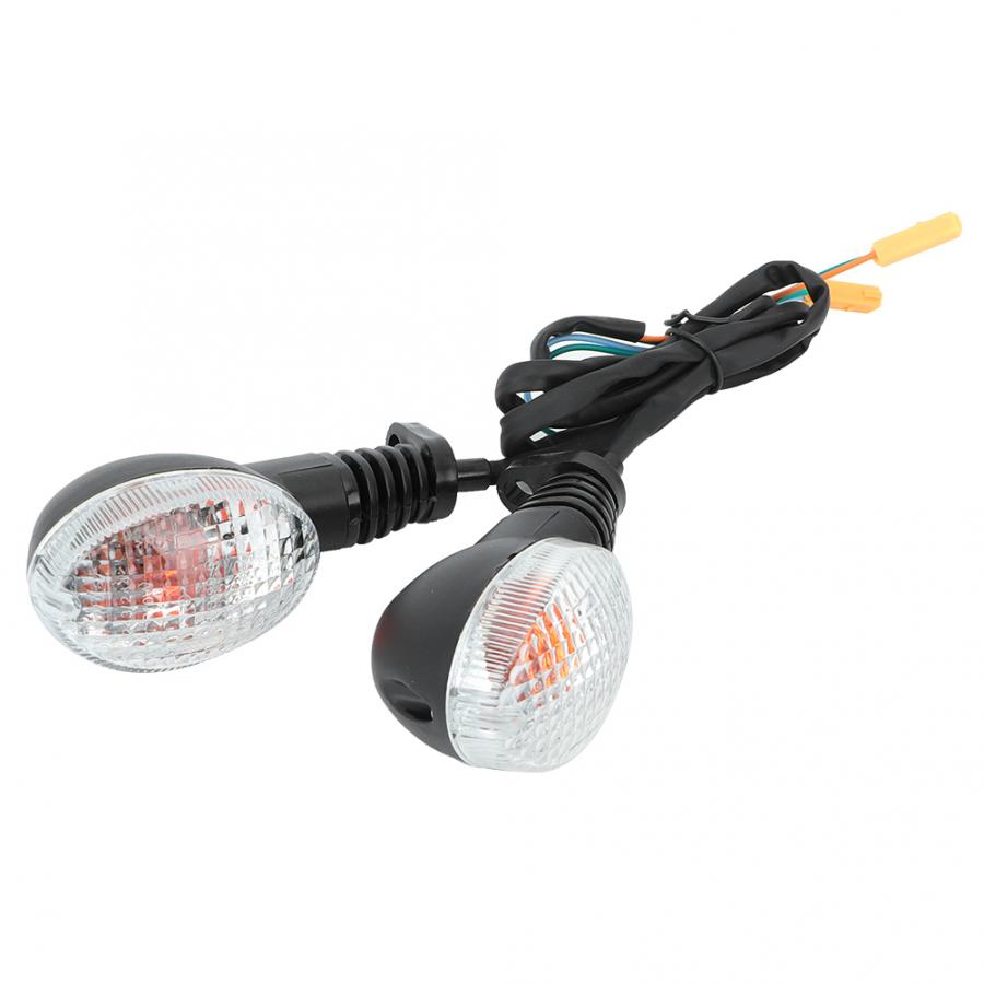 

2PCS Motorcycle Modification Turn Signal Light Lamp Indicator For Para 250 EX250 2008-2012 KLX 250SF 2009-2011 белый