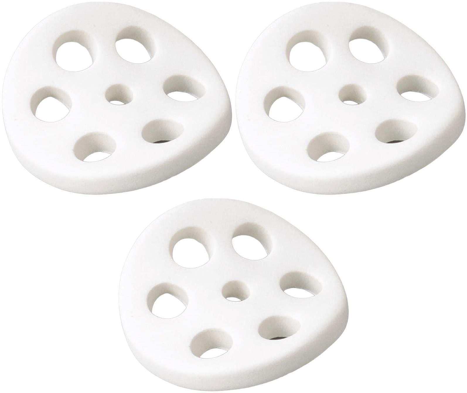 

Setomonohonpo Set of 3 Lotus Root White Chopstick Rest x [4 1.3cm] [Chopstick Rest] белый