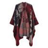 Women's Fashion Jacquard Imitation Cashmere Shawl - Thickened, Warm, Large Cape Scarf