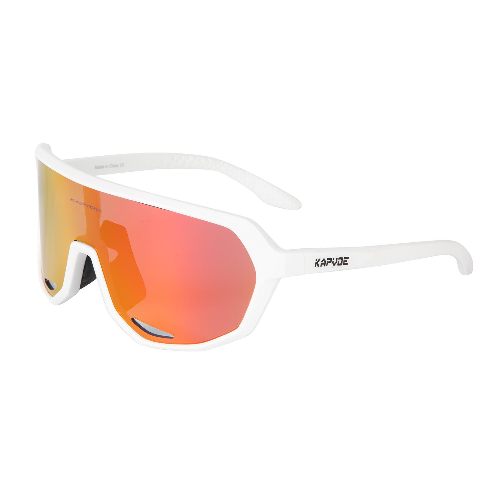 Cycling glasses kapvoe running mountain bike goggles outdoor sports glasses