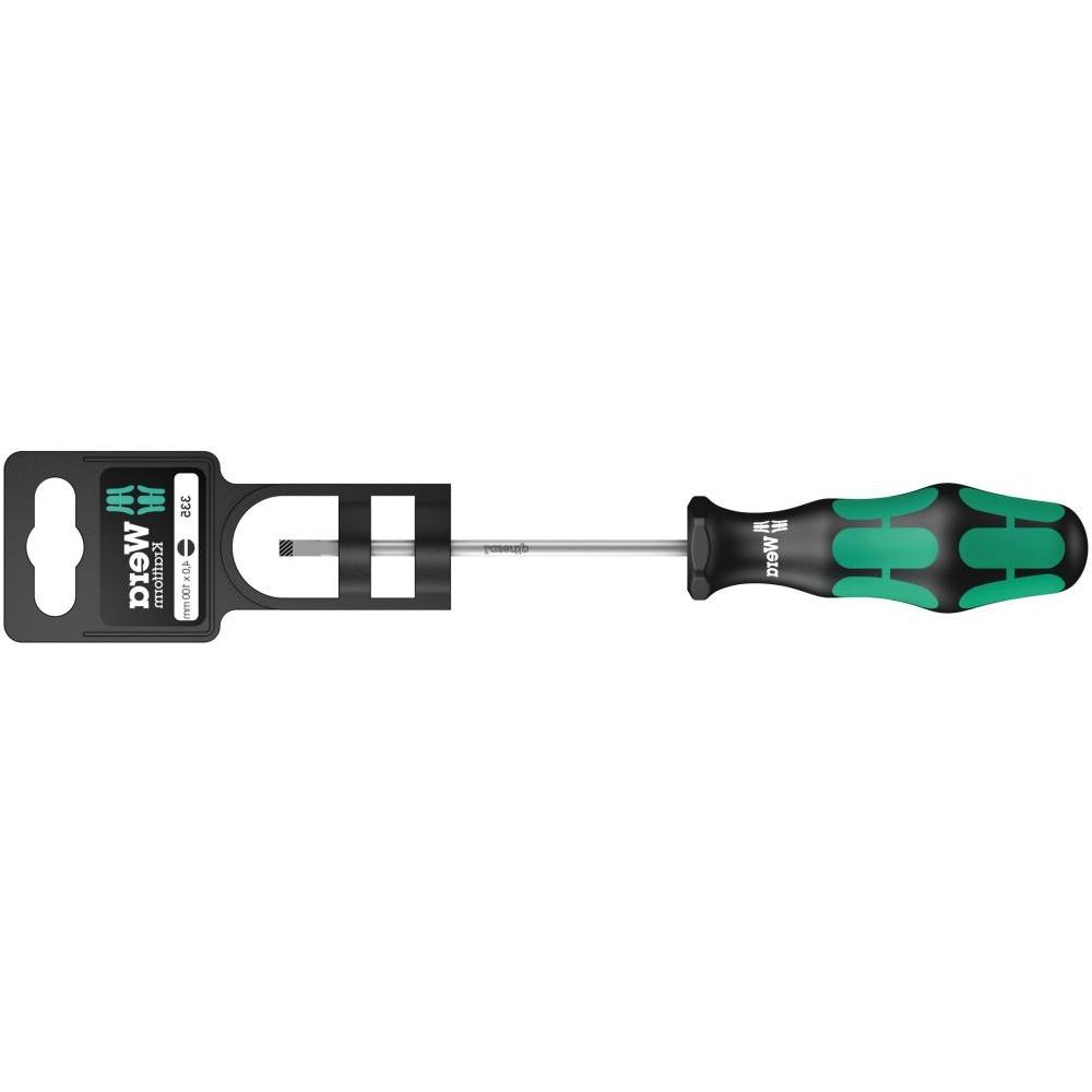 

Отвертка Wera 335 Sl Sb шлицевая 1 X 5 5 X 125 мм