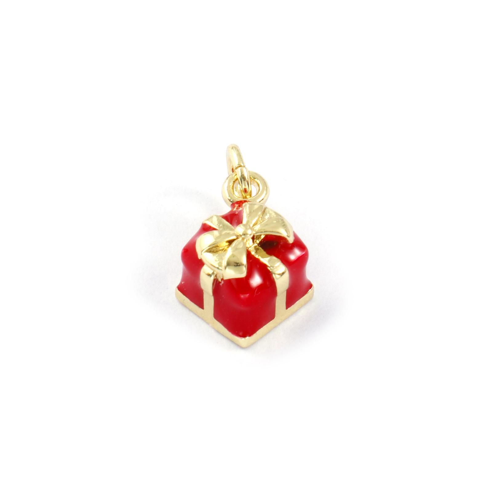 

2 PCs Enamel 3D Bee Brass Charms 18K Gold Plated Animal Pendants DIY Making Necklace Bracelets Women Jewelry Findings