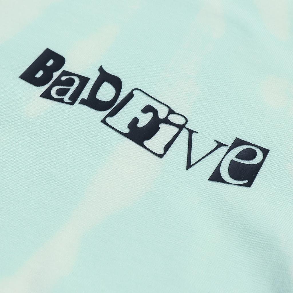 Li Ning Contrast Five Series Color Block Letter Print Slim Fit Short Sleeve T-Shirt Women Tops Green Tie-Dye AHSS424-1