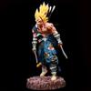 Vegeta Figures Samurai Son Gohan Action Figures PVC Anime Model Collection Toys Desktop Decoration Gifts