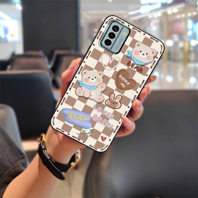 Cartoon Cute Phone Case For Nokia G22 Durable Silicone Full Wrap Waterproof TPU Graffiti Back Cover Dirt-resistant