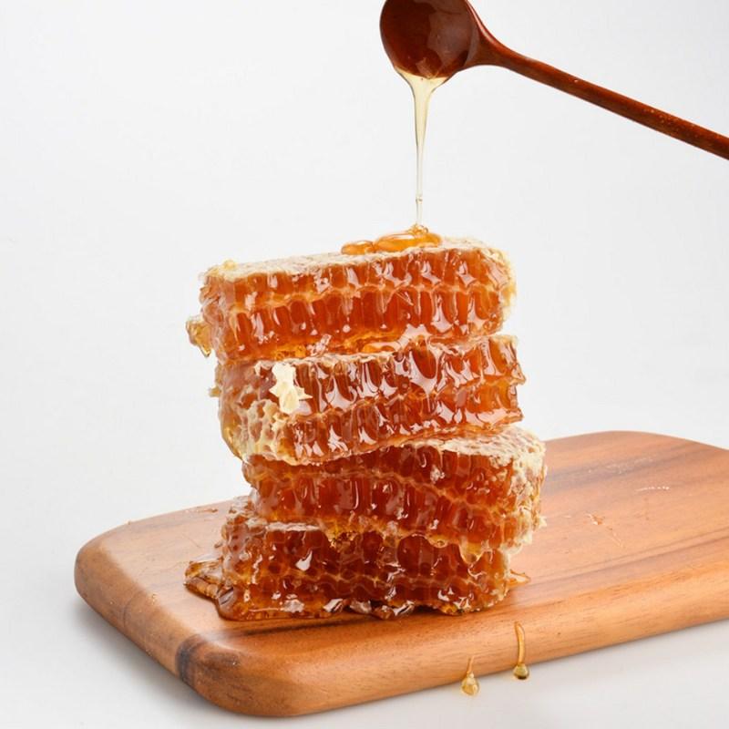 Domestic Honeycomb Honey Directly from the Producer, Honeycomb Beeswax Honey Specification Honey Gift Set, 1.Shilling Honeycomb Honey_11..., 1 Piece