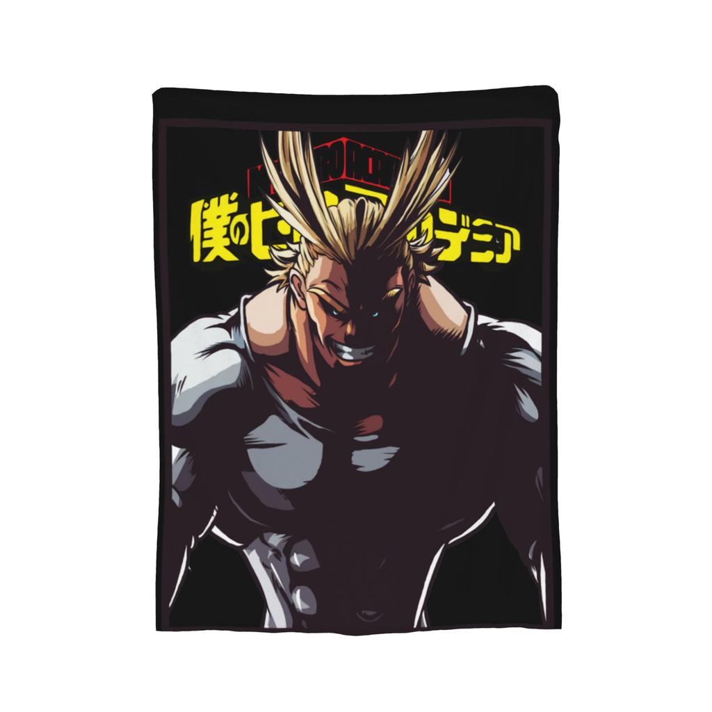 Katsuki Bakugou My Hero Academia Blanket Plush Novelty Warm Throw Blankets for Bedding Lounge Winter,