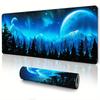 Moon Mountain Forest Large Anti-slip Rubber Material Gaming Mousepad Suitable for Laptop Computer Office  Desktop Protection Mat