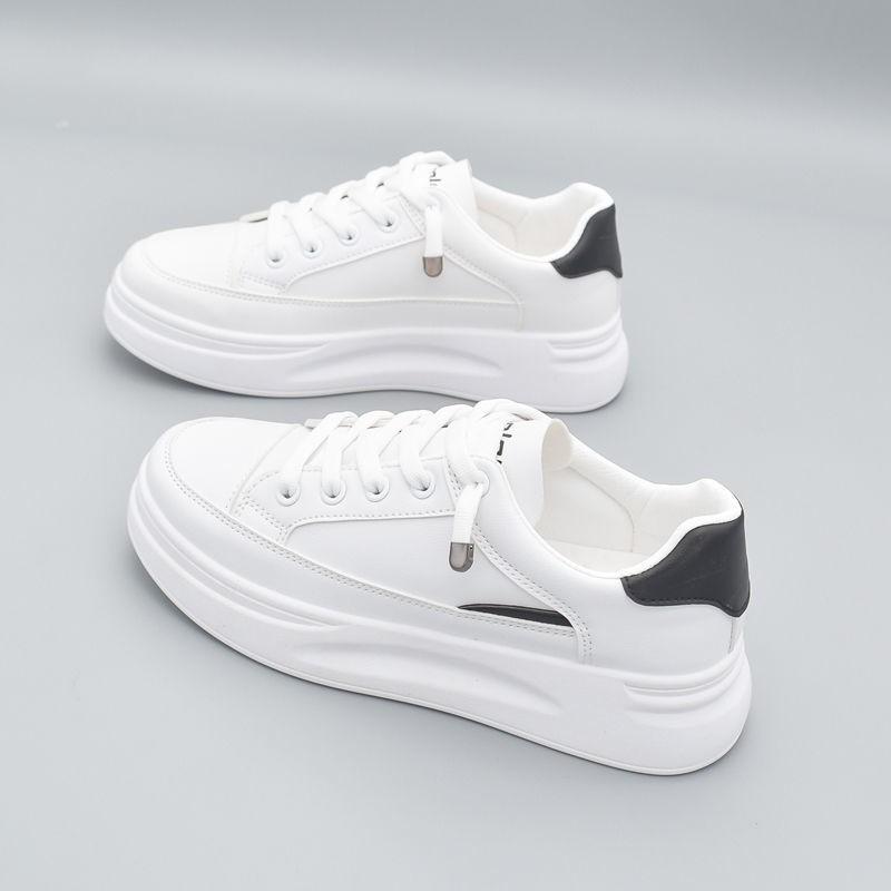 

Four Season AirFlow Board FootPairs SoftFit Internet Celebrity Lady Versatile Style TieString College White FootPairs DailyWear CampusUse FootPairs 35
