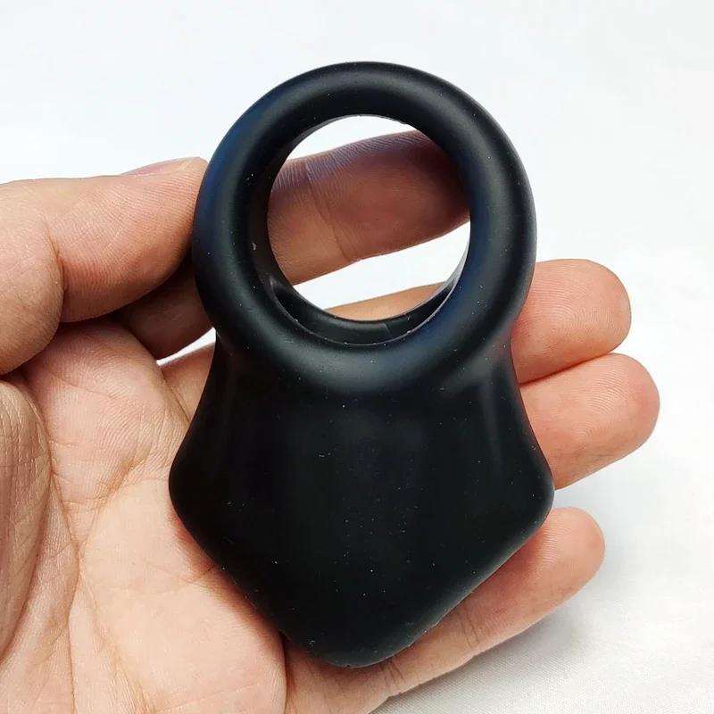 Penis Ring Reusable Silicone Semen Cock Ring Penis Enlargement Delayed Ejaculation Sex Toys For Men